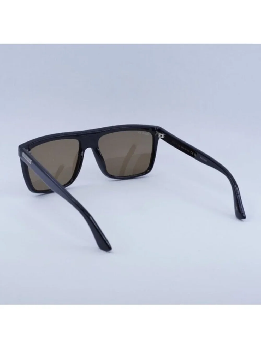 Gucci GG0748S 002 Square Sunglasses - Black\Brown